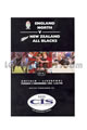 England North v New Zealand 1993 rugby  Programme